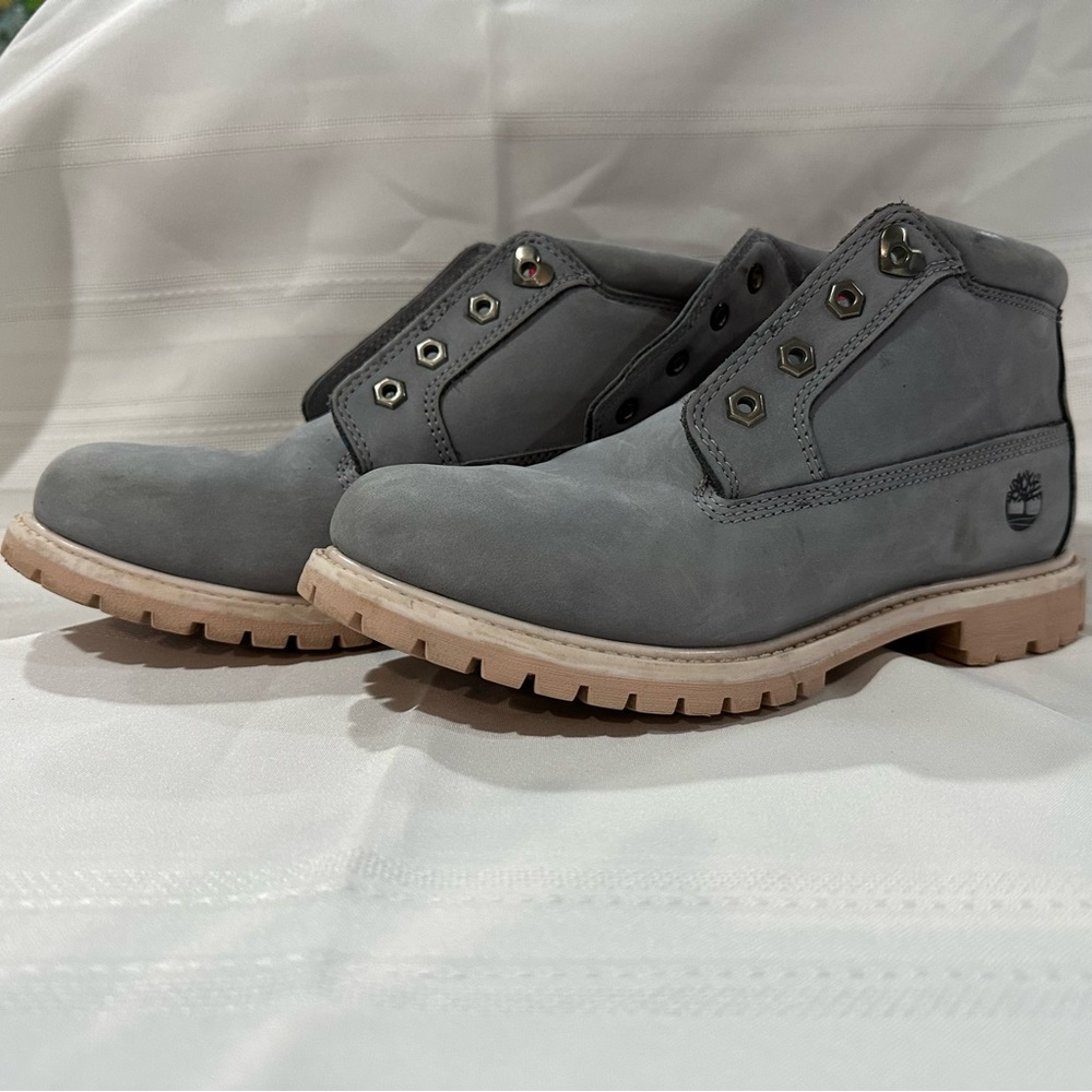 Timberland Nellie Women’s Boots Gray/Pink Size 9 reg